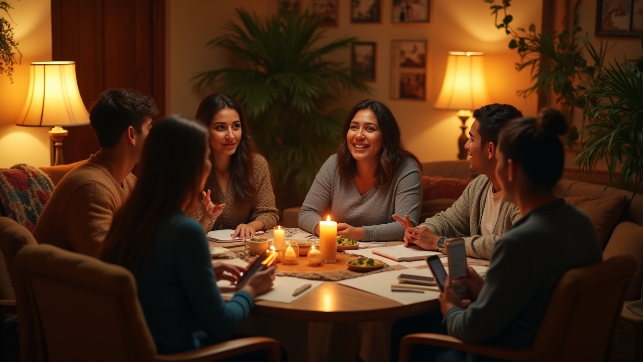 People in meeting explaining tanda process